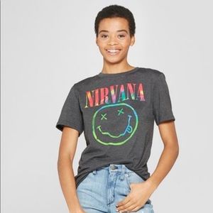 COPY - Women's Nirvana Neon Smile T shirt